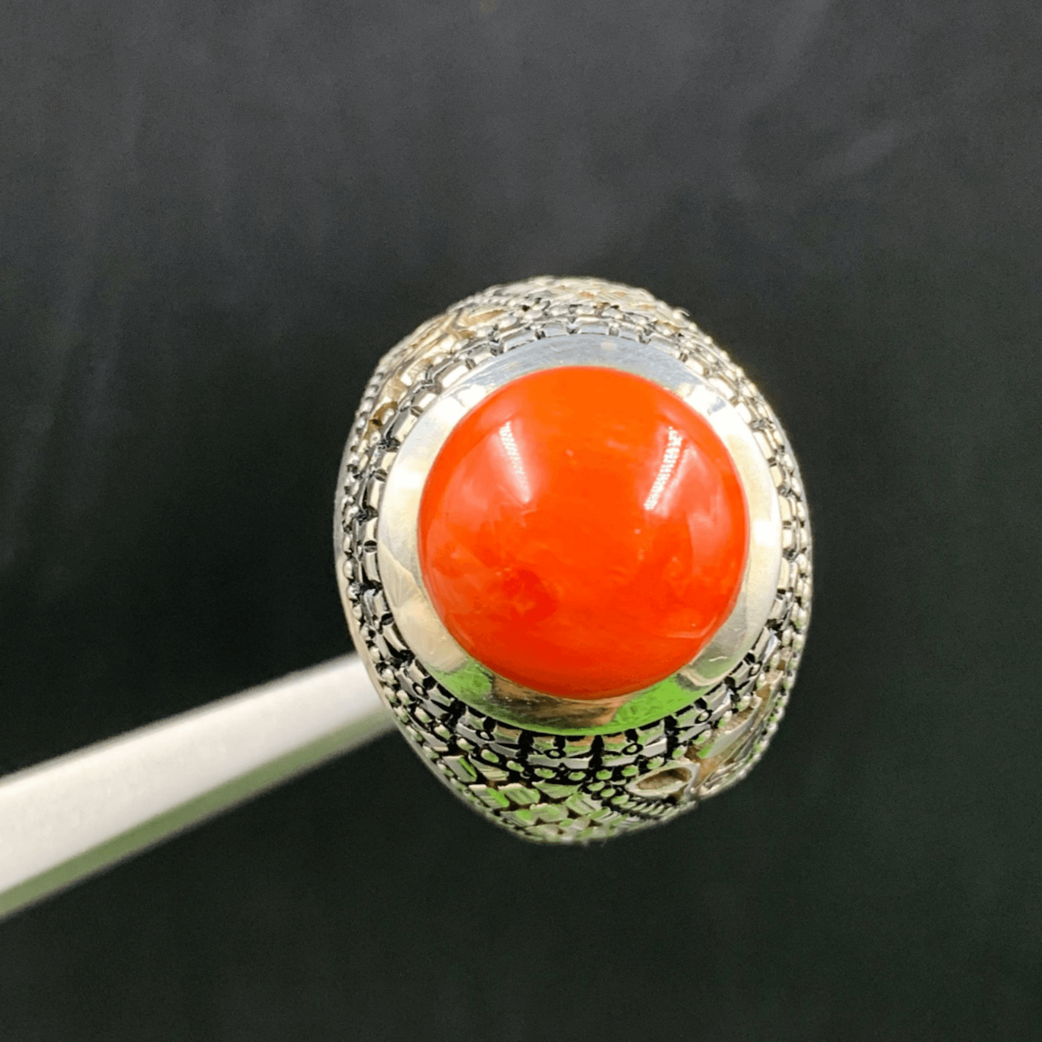Natural Marjan Ring