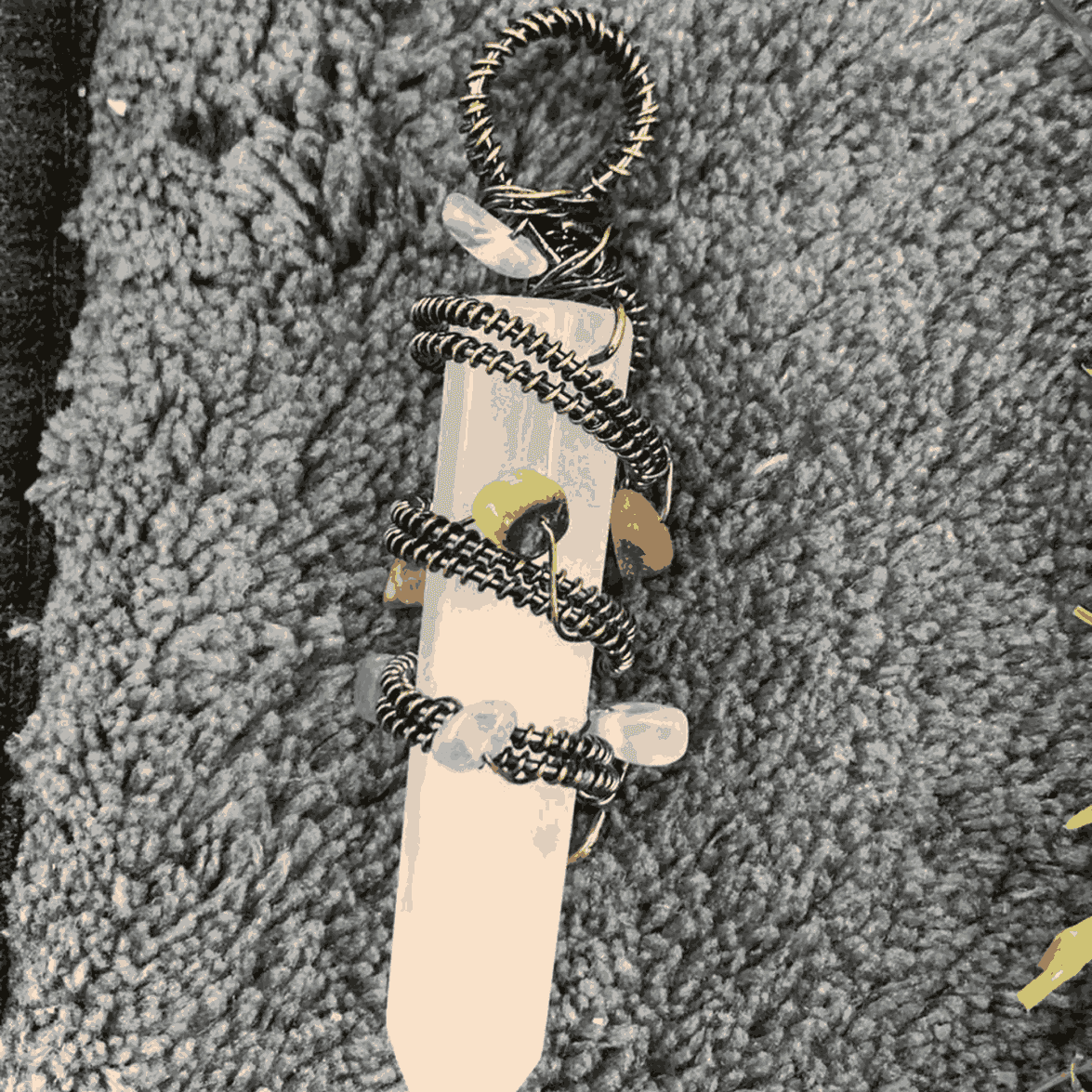 Natural Rose Quartz Pendant | Elegant Pink Crystal Jewelry