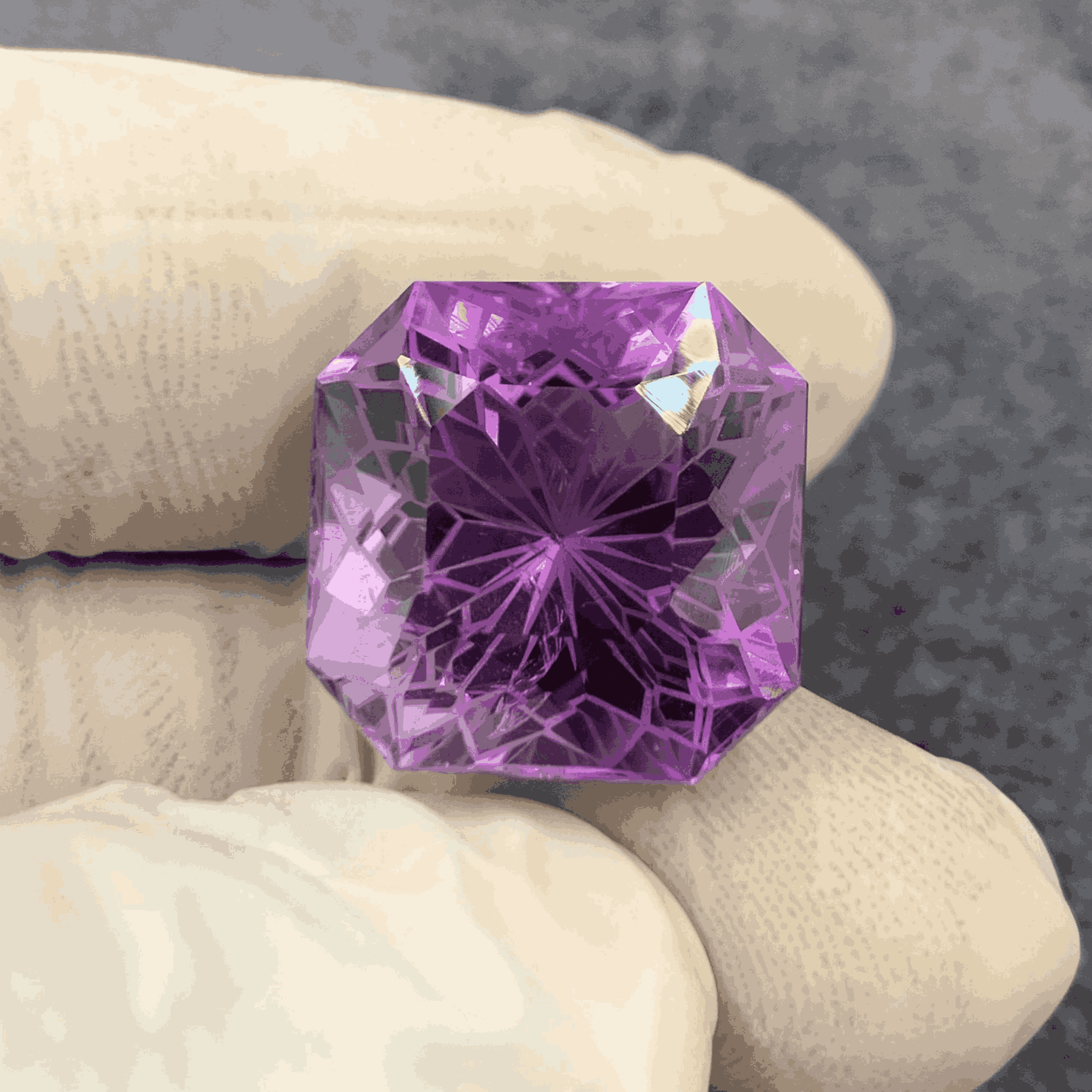 Natural Amethyst Gemstone | 29.80 Carat Premium Quality Purple Amethyst