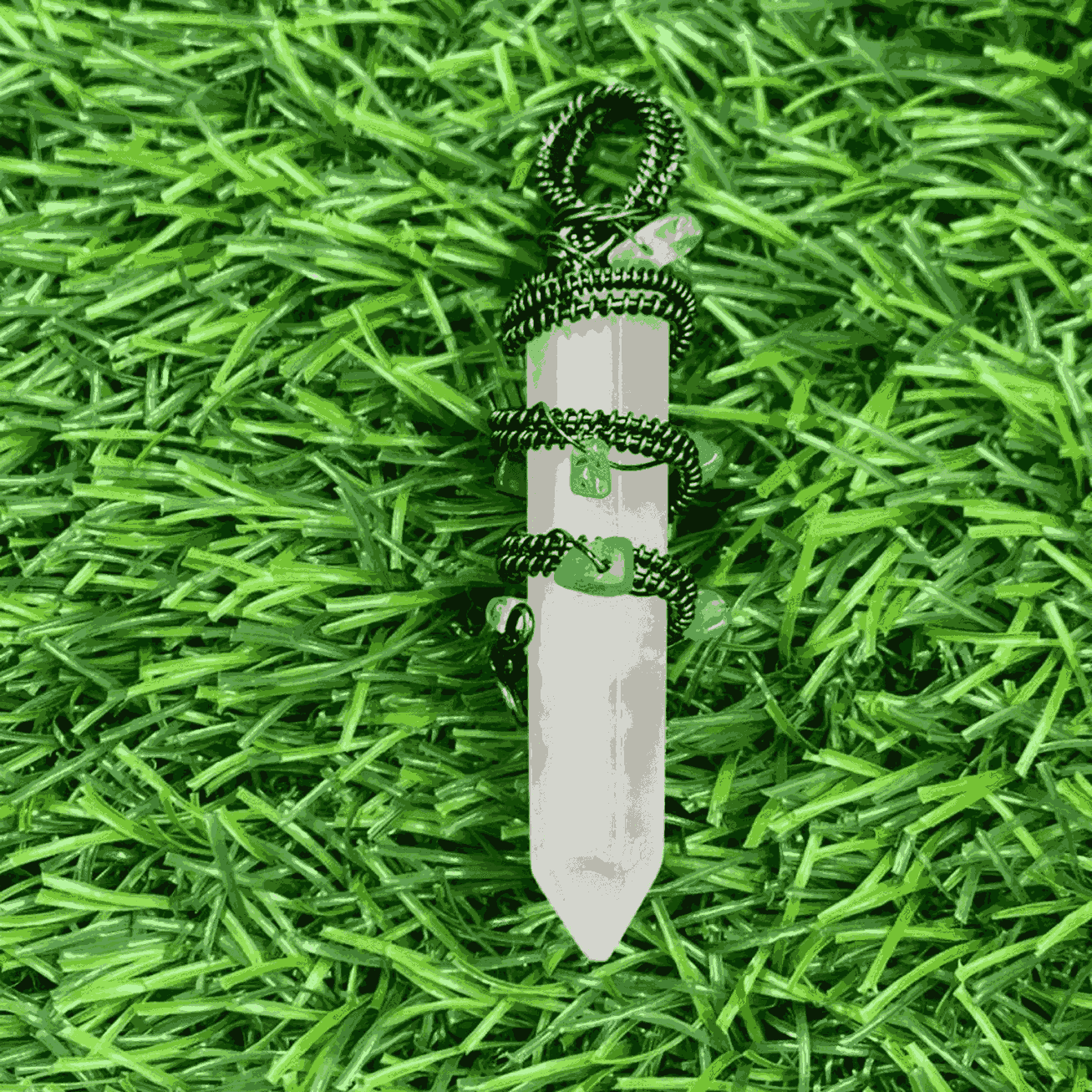 Natural Rose Quartz Pendant | Elegant Pink Crystal Jewelry