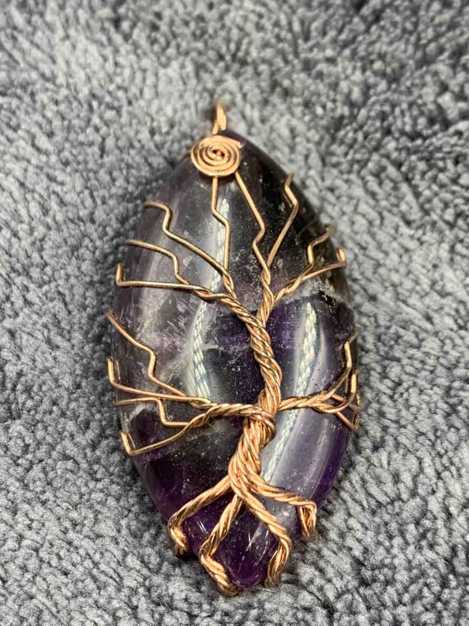 Natural Amethyst Pendant | Elegant Crystal Gemstone Jewelry